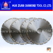 Hojas de sierra circular de diamante segmentado tipo abanico de 250 mm para mármol